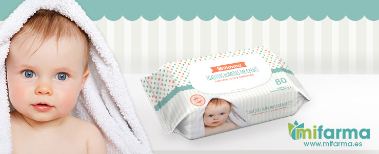 Gracias avance Saqueo Nuevas toallitas húmedas para bebés Mifarma | Atida