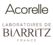 Logo Acorelle y Laboratories de Biarritz